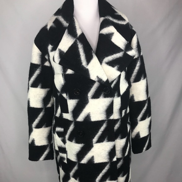 7 For All Mankind Jackets & Blazers - 7 for all Mankind Women’s Hoodstooth Wool Coat